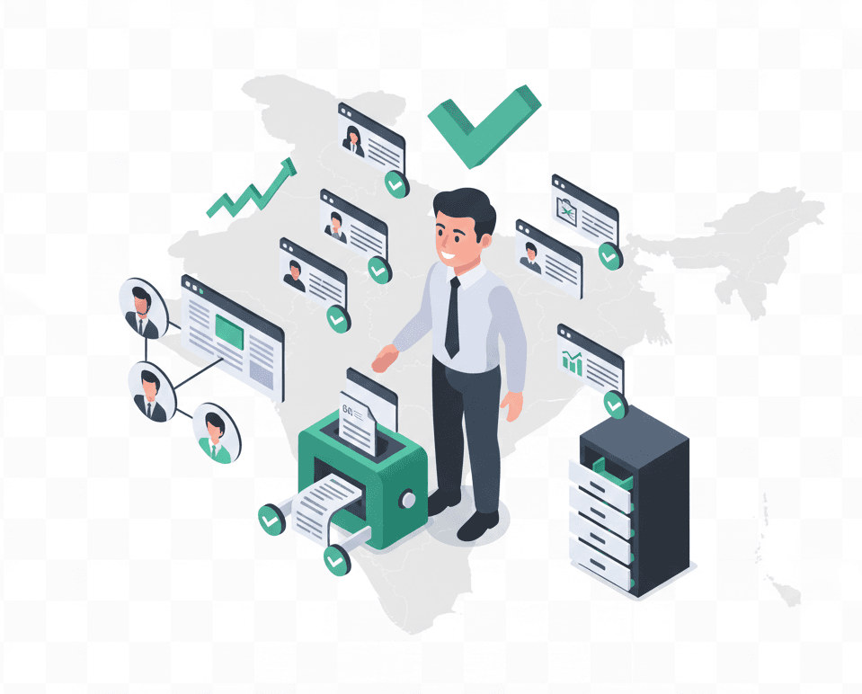 Multi-client management for CA firms